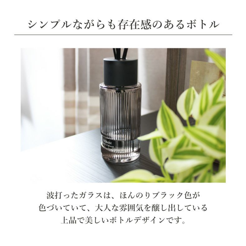 アロマディフューザー | 190ml リードディフューザー2本セット アーバン