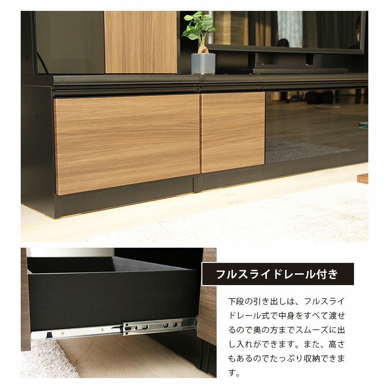 幅160cm TVボード2点セット ボンゴレ | マナベネットショップ本店