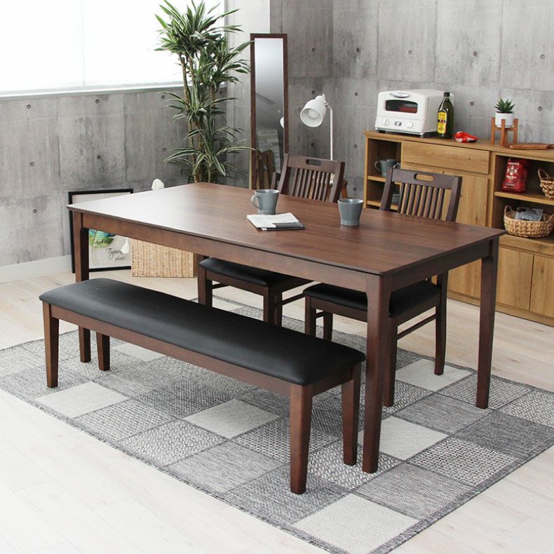 ダイニングテーブルセット4人用 | 4人用 幅165cm 食堂4点セット ブルーノ