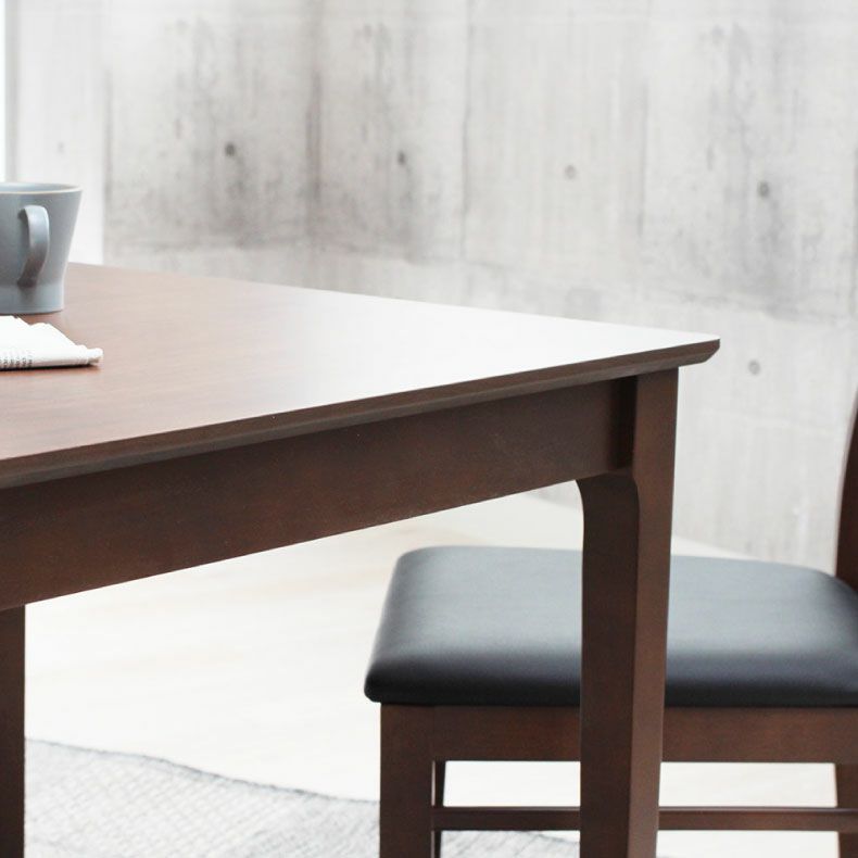 ダイニングテーブルセット4人用 | 4人用 幅165cm ダイニングテーブル セット 5点 ウォールナット オーク ブルーノ