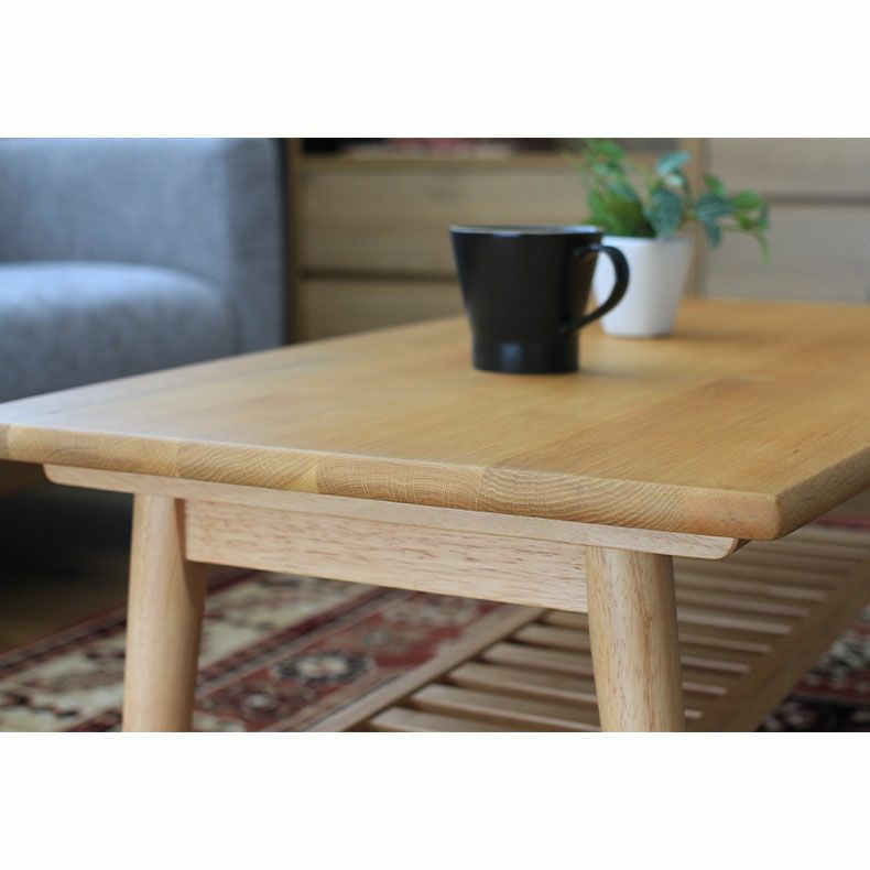 リビングテーブル・サイドテーブル | センターテーブル リビングテーブル 木製 収納スペース付き コニー