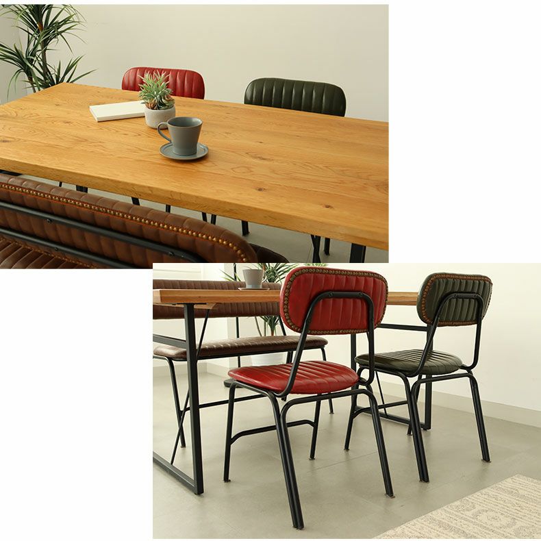 ダイニングチェア | ダイニングチェア おしゃれ レトロ レザー ララ