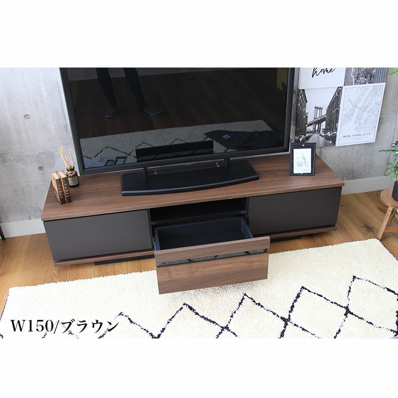 テレビ台・ロータイプ | 幅180cm 北欧 テレビボード ロータイプ ローボード おしゃれ 60V型対応 完成品 キュイール