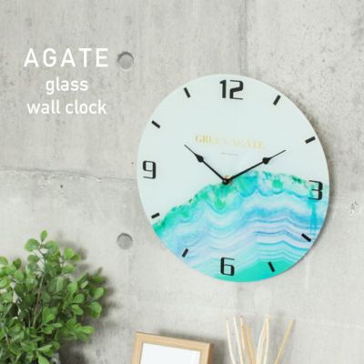 ガラス掛け時計 アガットのサムネイル