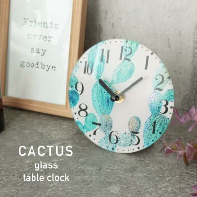ガラス置時計 カクタスのサムネイル