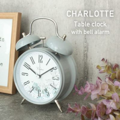 ベルアラーム付置き時計 シャーロットのサムネイル