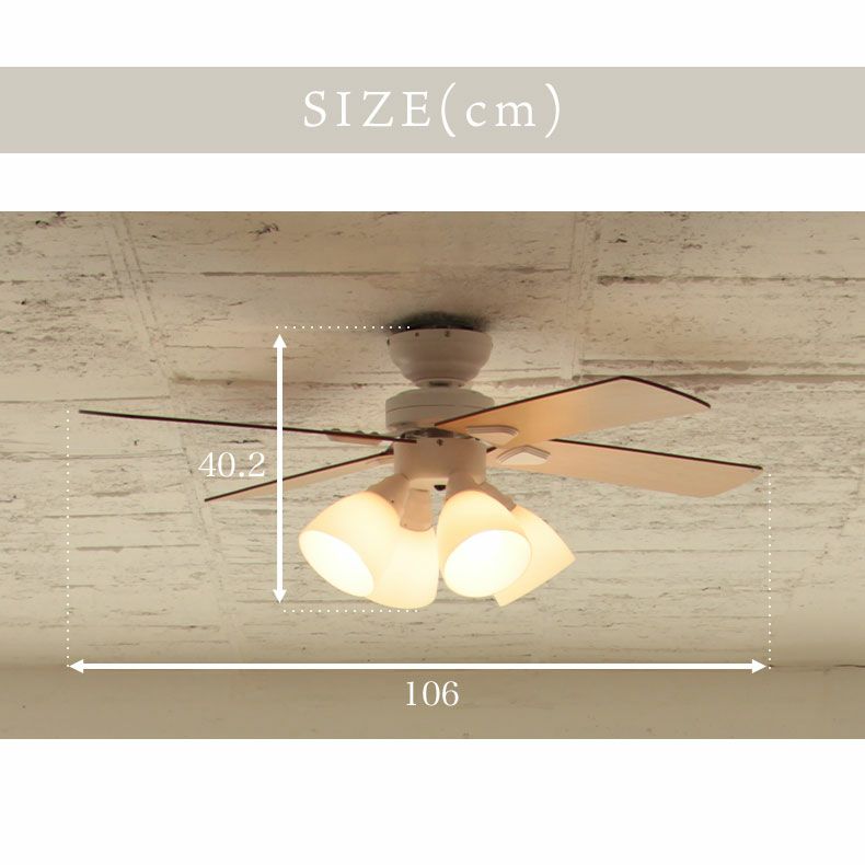 シーリングライト | シーリングファン Windouble (4-lights) A-14800-2