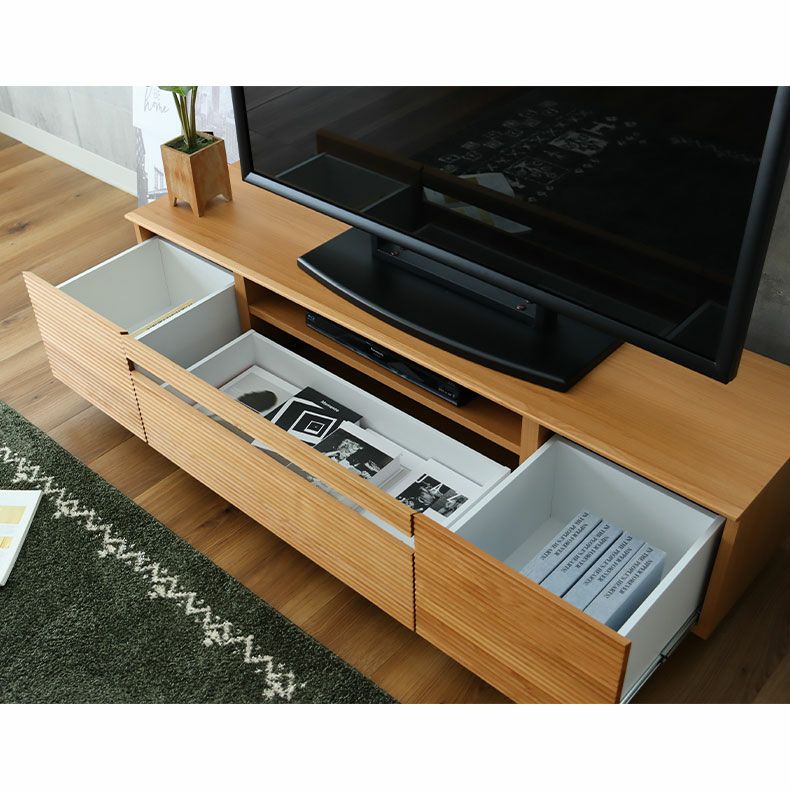 幅160cm テレビボード 完成品 テレビ台 ロータイプ ローボード 