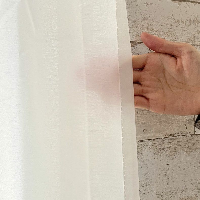 レースカーテン（薄地） | 二枚組 100x133cm レースカーテン 洗濯 紫外線カット 花粉対策 ミラー ホープ