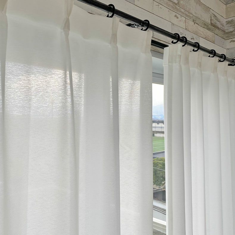 レースカーテン（薄地） | 二枚組 100x176cm レースカーテン 洗濯 紫外線カット 花粉対策 ミラー ホープ