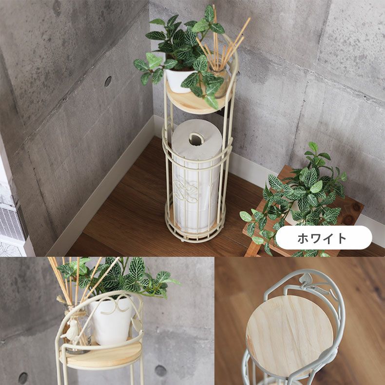 トイレ用品 | トイレットペーパーストッカー ナチュレ