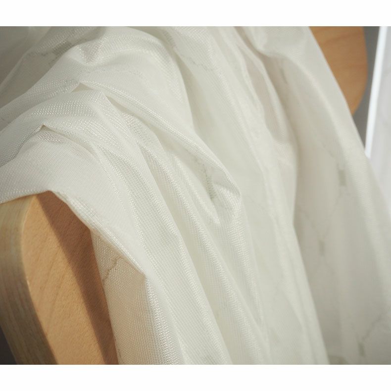 レースカーテン（薄地） | 1枚入り 幅100x丈78から138cm  13サイズから選べる 遮熱 ミラー 多サイズ 既製レースカーテン シエル