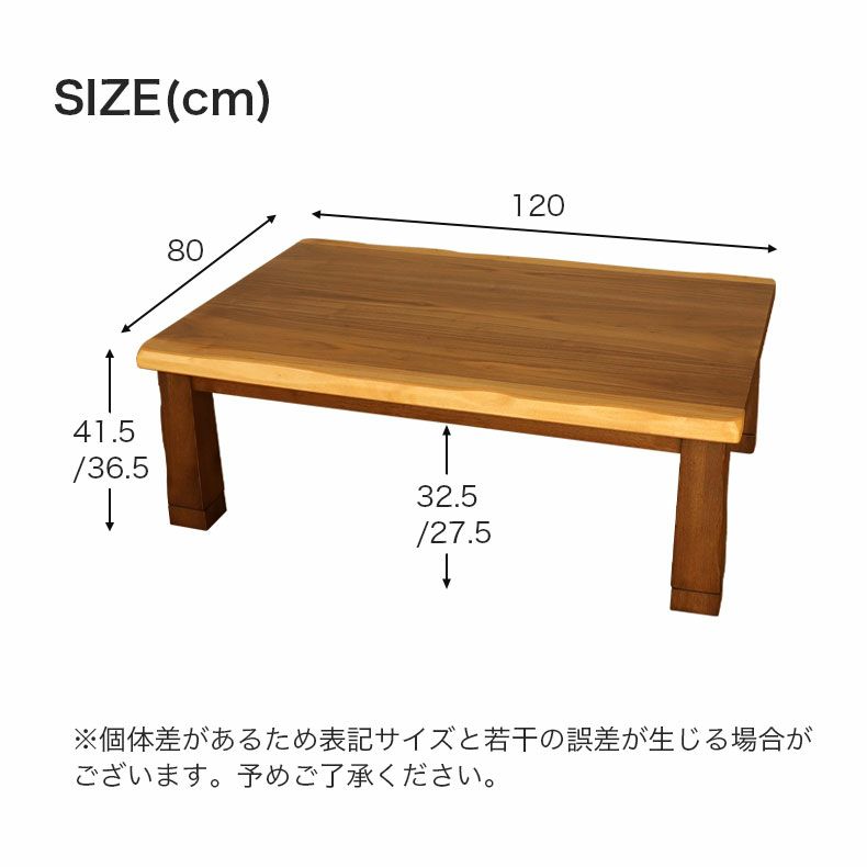 こたつテーブル | 3から4人用 120cm幅 幅120cm こたつ グロリア