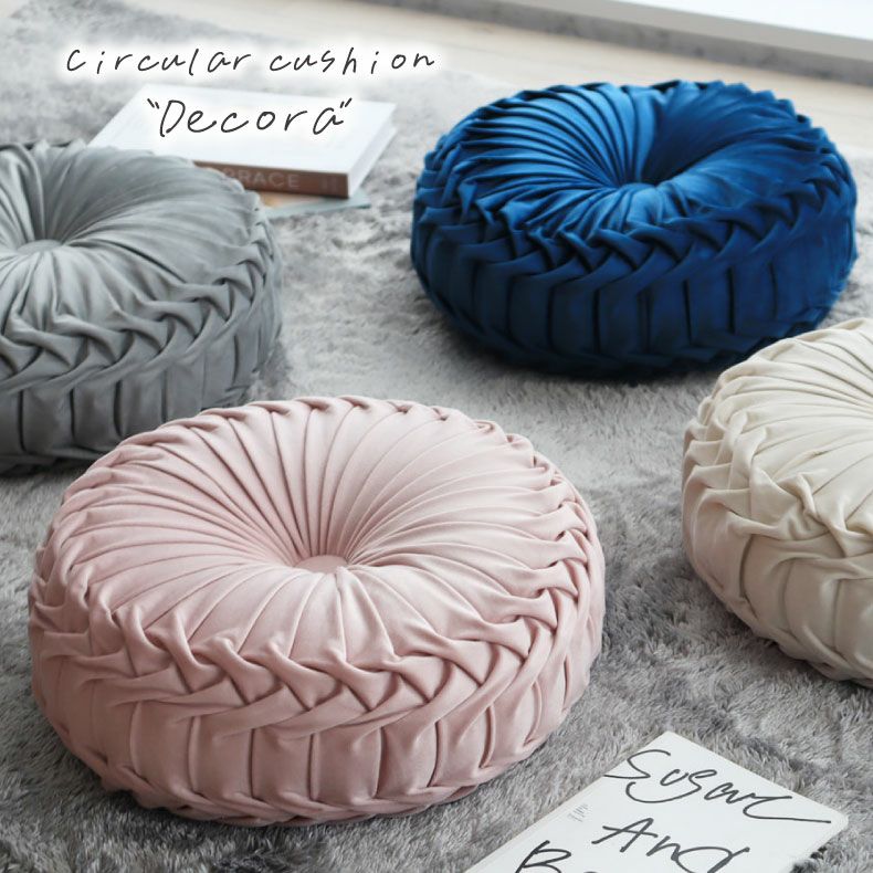 円形クッション デコラのサムネイル