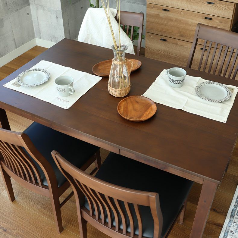 4人用 幅135cm 引出付き ダイニングテーブル フィガロ