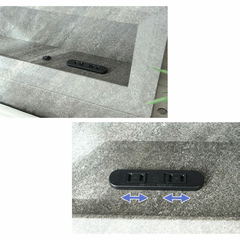 ベッドフレーム | ダブル ベッドフレーム スノコ床板＆引出 バルト