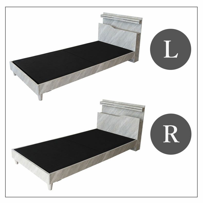 ベッドフレーム | シングル ベッドフレーム 布床板&レッグ セラム2