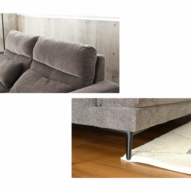 おしゃれなカウチソファ | カウチソファ 3人掛け オットマン ブレス