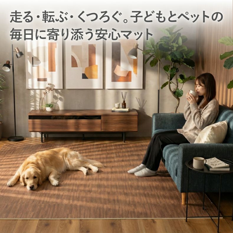 ジョイントマット | 約2畳 36枚セット 30ｘ30  木目調 ジョイントマット