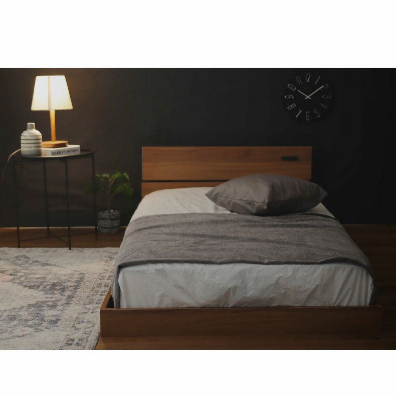 ベッドフレーム | 【数量限定】ベッドフレーム シングル フロアベッド ローベッド すのこ 北欧 おしゃれ ノルモ（フラット）