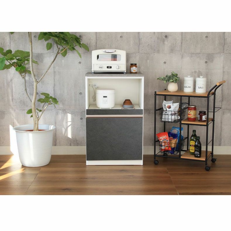 組み合わせ食器棚 | 幅60cm 下台 オープン カカロ（カラーオーダー）