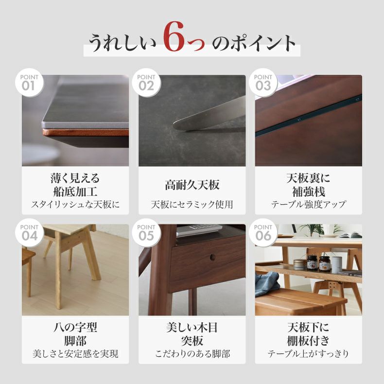 ダイニングテーブル | 幅160cm ダイニングテーブル サリクス