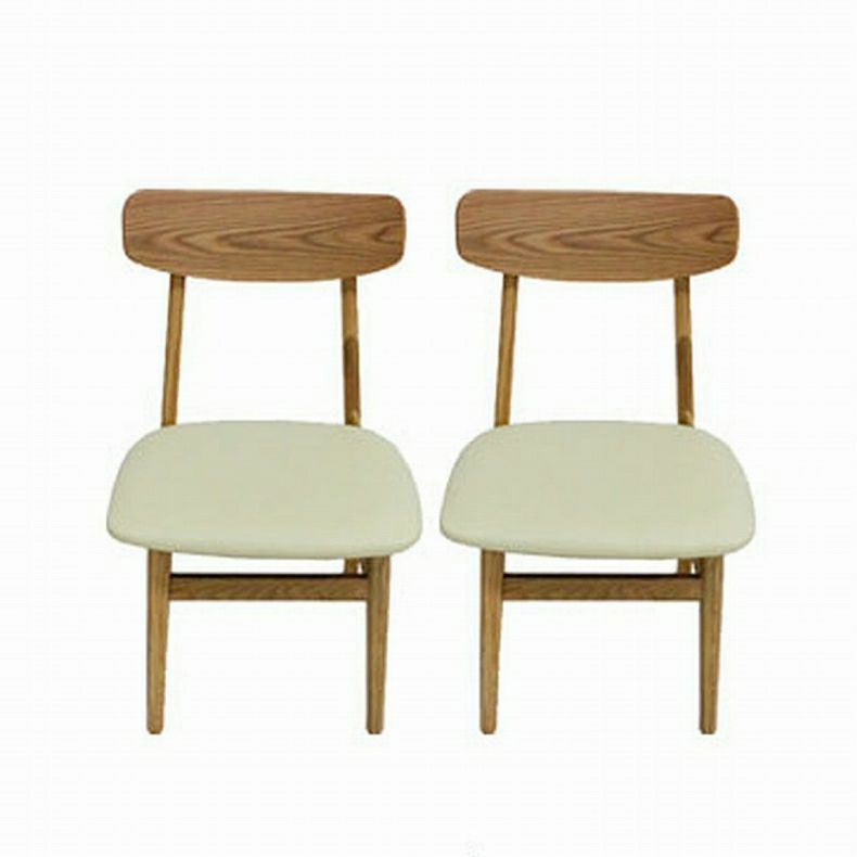 アウトレット | 【アウトレット】 【宅配】【展示使用品】 ダイニングチェア 2脚セット ニューセブン sku201975　x2