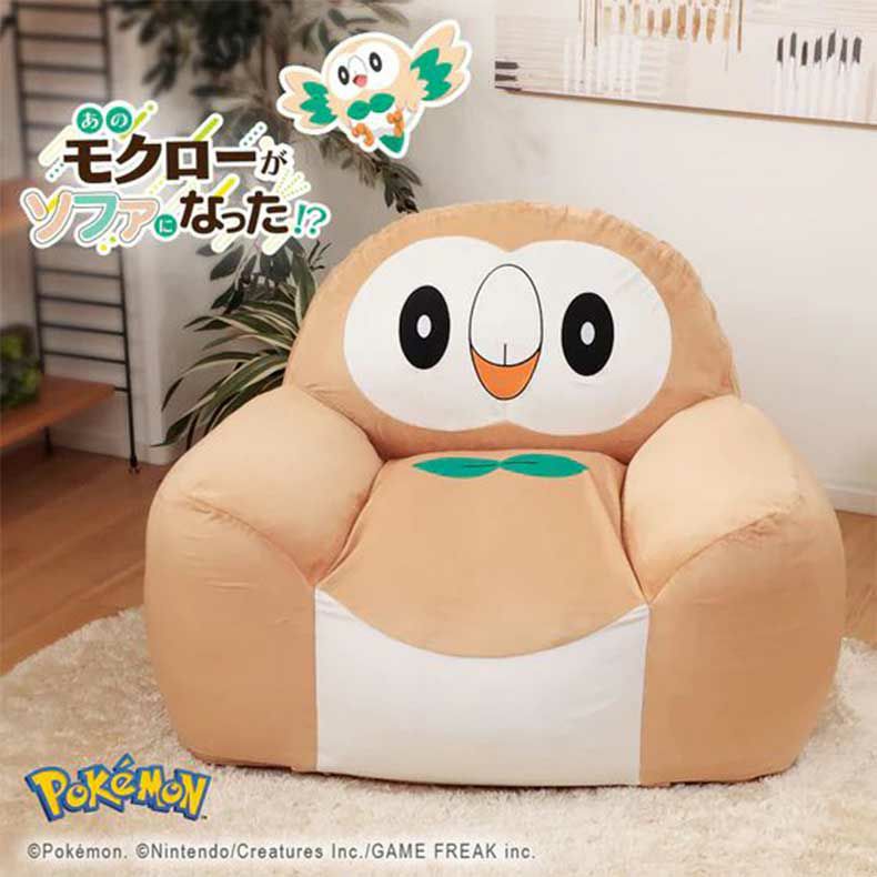 ビーズソファ モクロー(ポケットモンスター) ポケモン | マナベ 