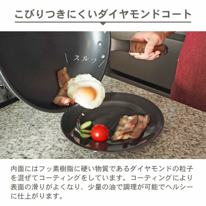 調理道具 | ガス火・IH対応 26cm フライパン ソフィス