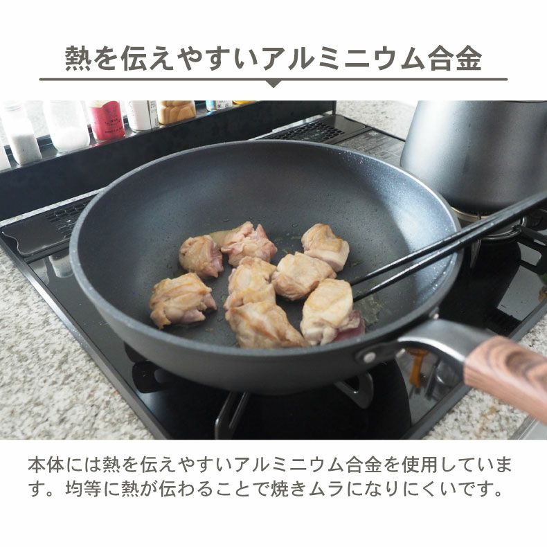 調理道具 | ガス火・IH対応 28cm フライパン ソフィス