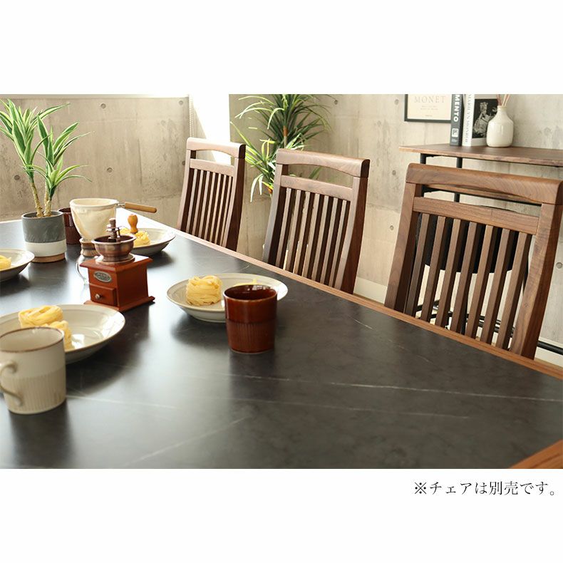 ダイニングテーブル | 6人用 幅180cm ダイニングテーブル バルカ（4本脚）