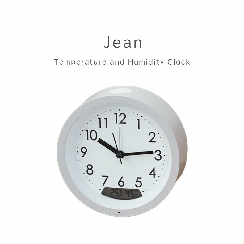 温湿度計付置時計 ジーン