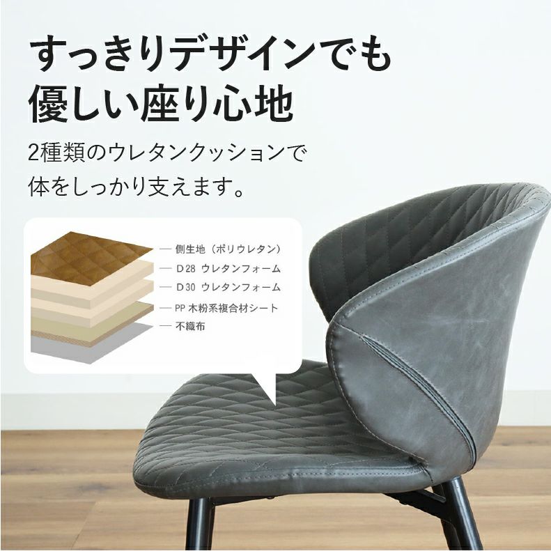 ダイニングチェア | ダイニングチェア 2脚セット トーレ