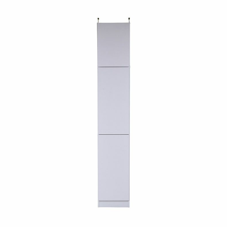本棚・書棚 | 【通販限定】巾約40cm 1cmピッチ 薄型書棚 上置き 扉有