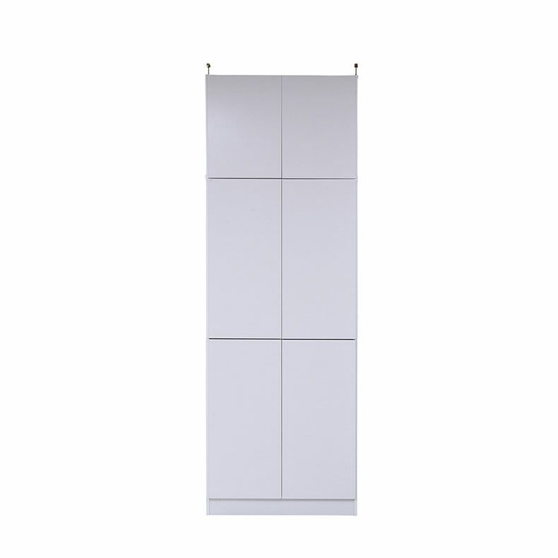 本棚・書棚 | 【通販限定】巾約80cm 1cmピッチ 薄型書棚 上置き 扉有