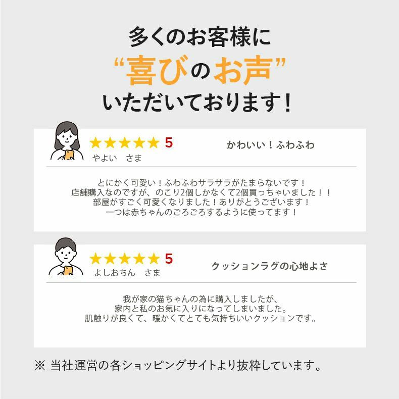 無地ラグ | 円形110cm クッションラグ ロイヤルファー