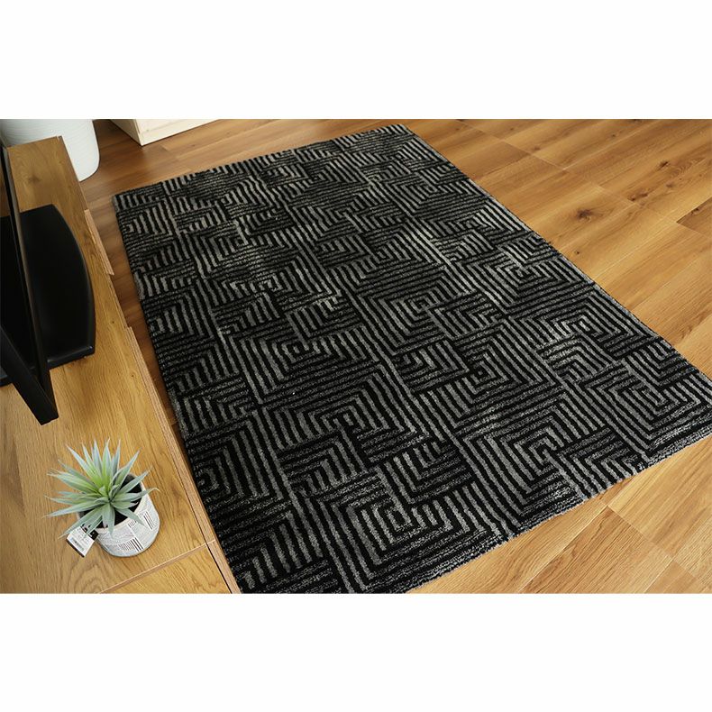 ラグ・カーペット grand_blue Amazon | ラグ クラシック 絨毯 約 8畳 340x340cm カーペット 防