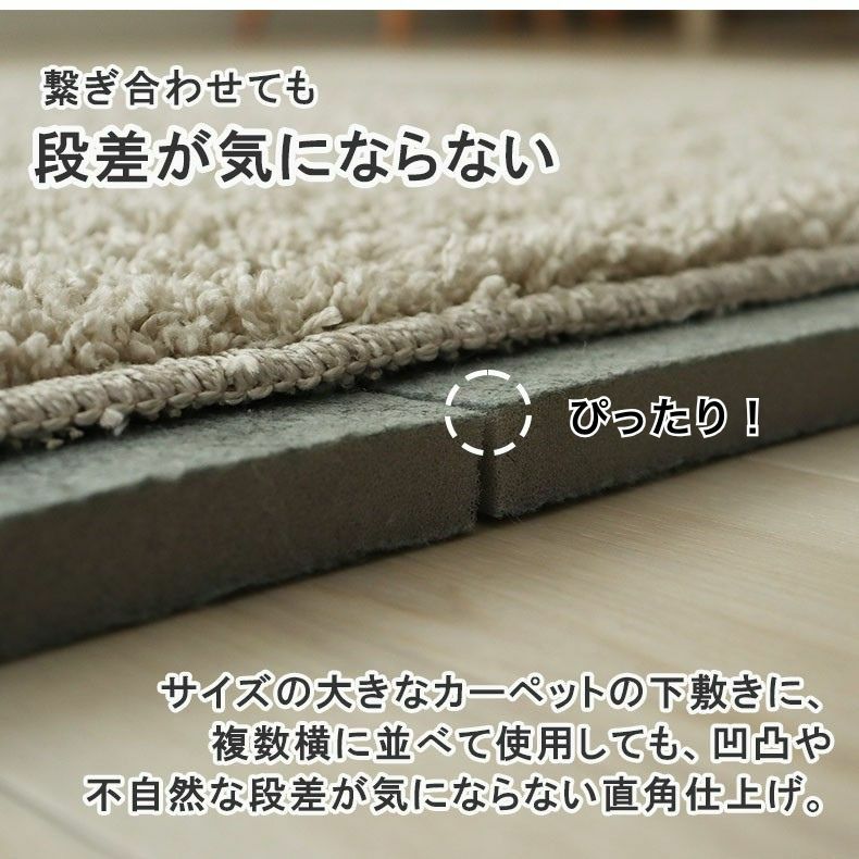 無地ラグ | アンダーラグ 低反発 高反発 厚みが選べるラグパッド プラスワン