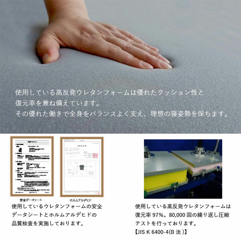 ウレタン・折りたたみマットレス | 【送料無料】【通販限定】 つなげて使えるマットレス