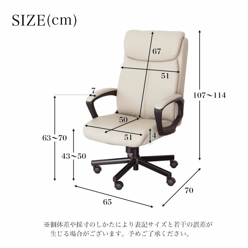 デスクチェア | ハイバック デスクチェア オフィスチェア ディオーネ