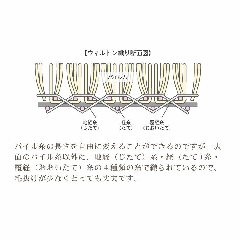 柄物・デザインラグ | ウィルトンラグ ナリカ