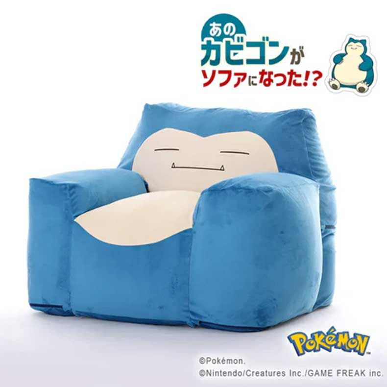ポケモンビーズソファ カビゴン(ポケットモンスター)のサムネイル