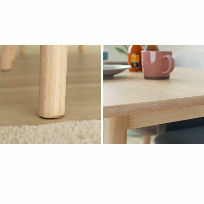 （母）はは　ダイニングテーブル ダイニングテーブル WOセレクト 135×80楕円無垢（NR）(135×80cm