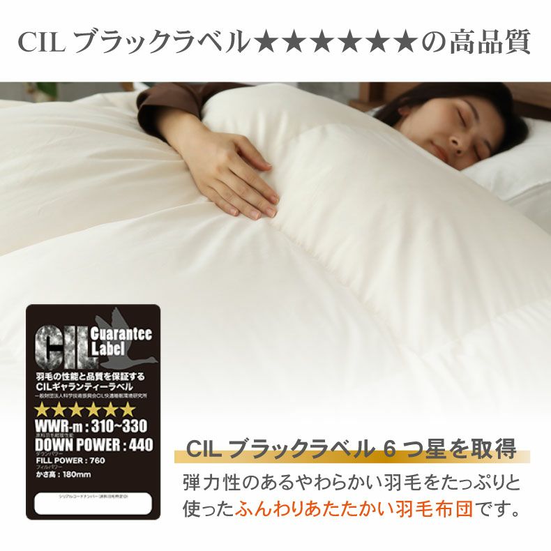 掛け布団・羽毛布団 | シングルロング 羽毛掛け布団 マナダウンWDD95