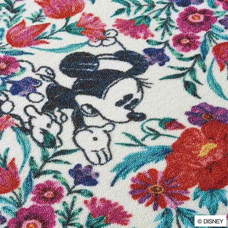 柄物・デザインラグ | 100x140cm MICKEY / Royal garden RUG ミッキー / ロイヤルガーデンラグ  DRM-1060