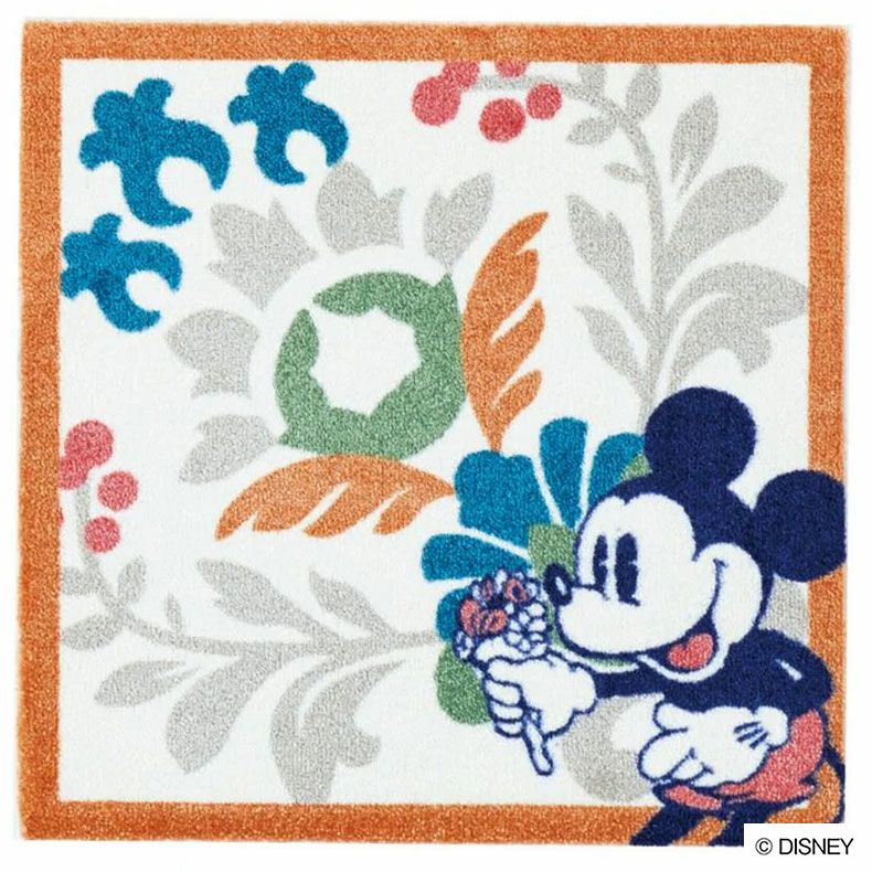 柄物・デザインラグ | MICKEY / Decoration RUG ミッキー / デコレーションラグ  DYM-1068