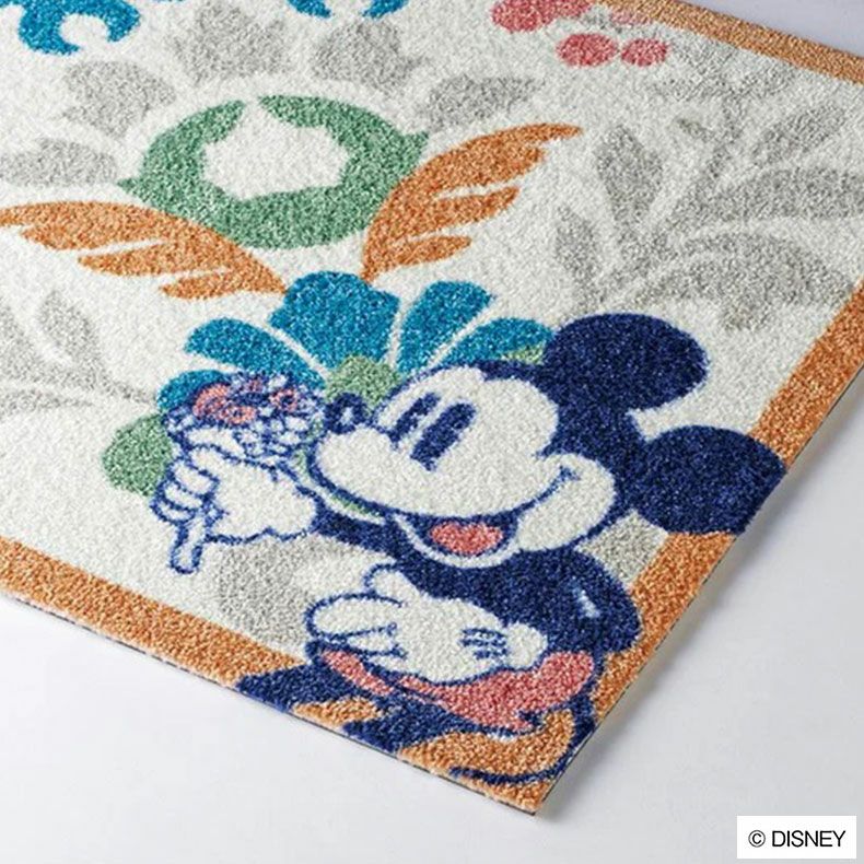 柄物・デザインラグ | MICKEY / Decoration RUG ミッキー / デコレーションラグ  DYM-1068