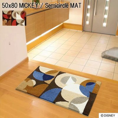 MICKEY / Semicircle MAT ミッキー / セミサークルマット  DMM-4041のサムネイル