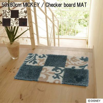 MICKEY / Checker board MAT ミッキー / チェッカーボードマット  DMM-4027のサムネイル