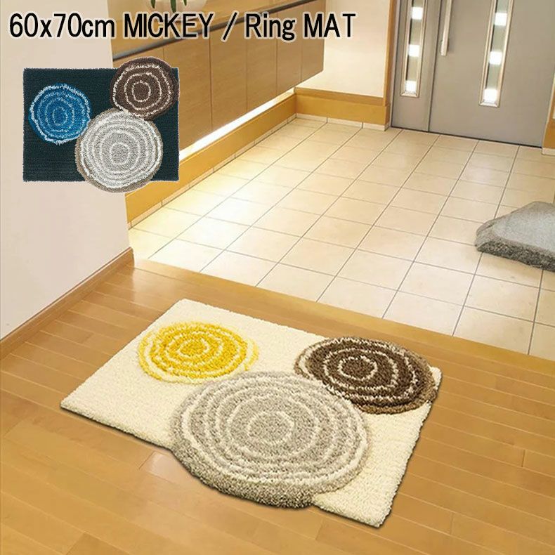 玄関マット | MICKEY / Ring MAT ミッキー / リングマット  DMM-4025